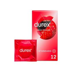 Durex Fun Sexy Fraise Bt12