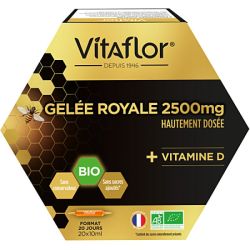 Vitaflor Gel Roy Bio 2500Mg+Vit D 20Amp