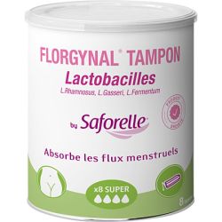 Florgynal Tampon Boite 8 Tampons Super