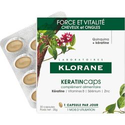 Klorane Keratincaps Caps Bt30