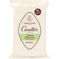Roge-Cav Lingettes Intimes Hydrat 15 Ling