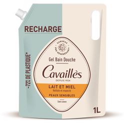 Roge-Cav Eco-Recharge Lait Miel 1L