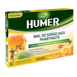 Humer Pharyngite Miel-Citron