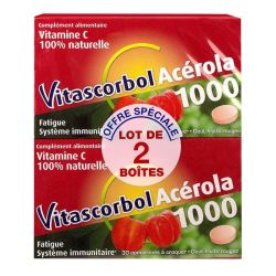 Vitascorbol Acérola 1000 2x30 comprimés