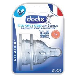 Dodie Tetine 1 Init+ A/Col 0-6M Silicone