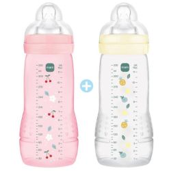 Mam Bib Easy Active Berry + Pearl 330Ml