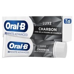 Oral B 3D White Advance Luxe Charb 75Ml