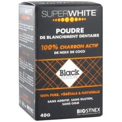 Superwhite Black Edi Pdre Char Acti 40G