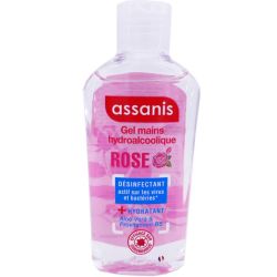 Assanis Gel Hydroalcoolique 80 Ml Rose