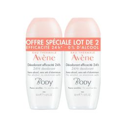Avene Body Deo 24H S/Alcool 2X50Ml