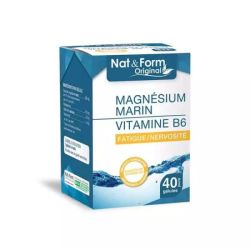 NAT&FORM MAGNESIUM+B6 GELU40