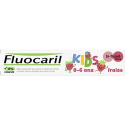 Fluocaril Dent Kids 0/6An Gel Fraise 50Ml