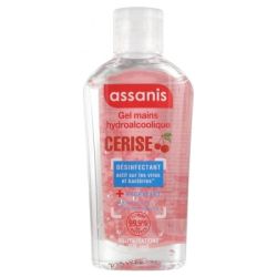 Assanis Gel Hydroalcoolique 80 Ml Cerise