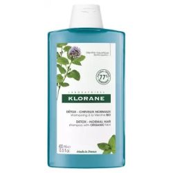 Klorane Shp Detox Menthe Bio 400Ml