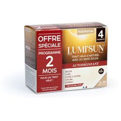Nat&Form Lumi'sun Autobronz Gelu Veg 2X30