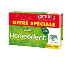 Homeodent Soin Complet Citron 2 X 75 Ml