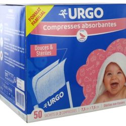 Urgo Compresses 7,5 X 7,5 Bt 50