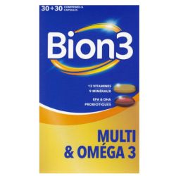 Bion3 Multi&Omega 3 Caps Fl60