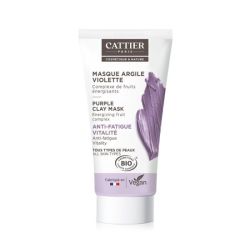 Cattier Mini Masque Argile Violette 30Ml