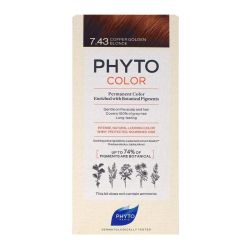 Phytosolba Phyto Color kit coloration permanente 7.43 Blond cuivré doré