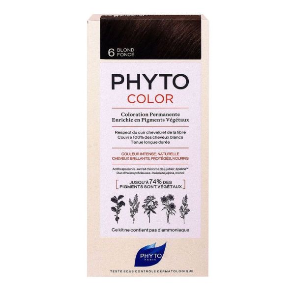 Phytosolba Color coloration permanente 6 blond foncé