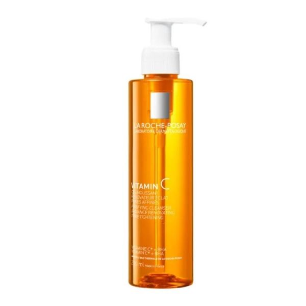 Roche P Pure Vit C10 Gel Nettoyant Eclat