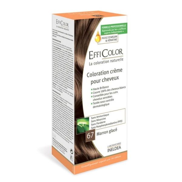 EFFICOLOR MARRON GLACE 67 BT1