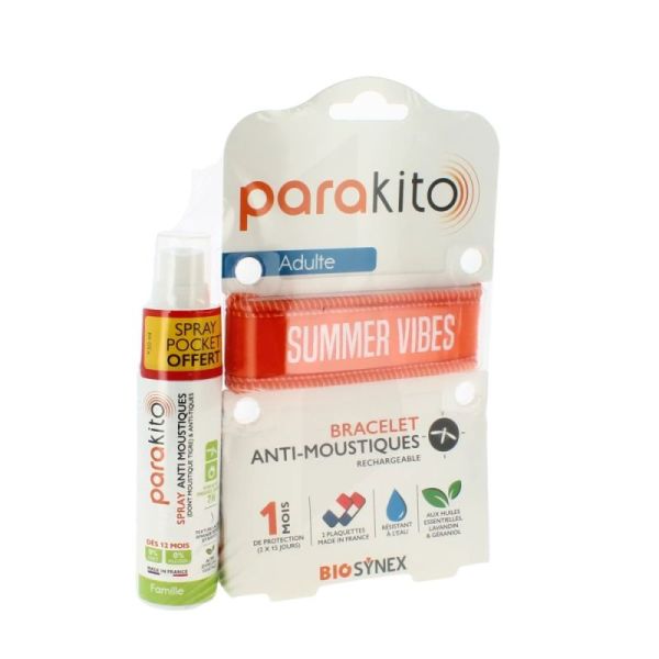 Parakito Bracel A-Moustiq Ad Gv Or+Spr Of
