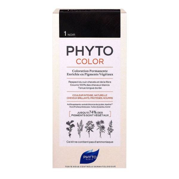 Phytosolba Color coloration permanente 1 noir