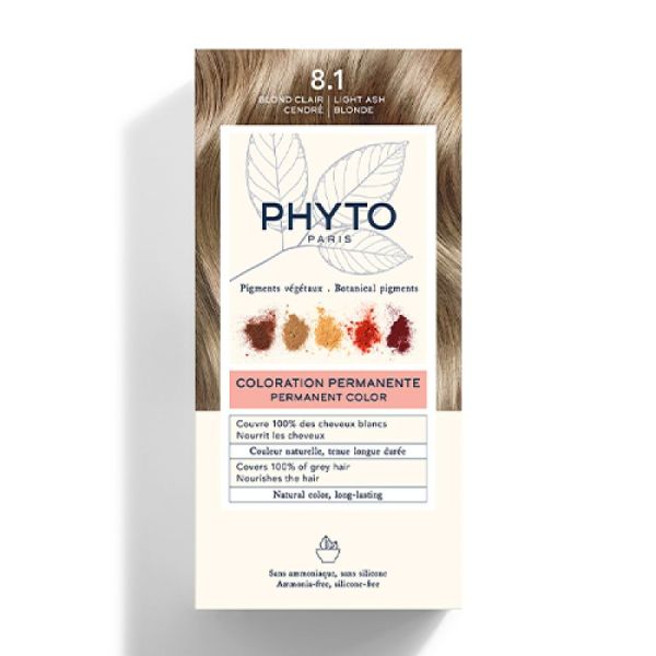 Phytosolba PHYTOCOLOR KIT COLORATION 8.1 BLON CL CEN