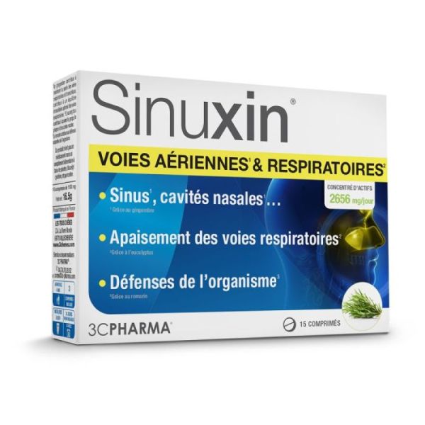 3C Pharma Sinuxin Bt 15 Cpr