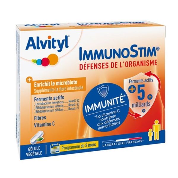 Alvityl Immunostim Bte 30 Gelules