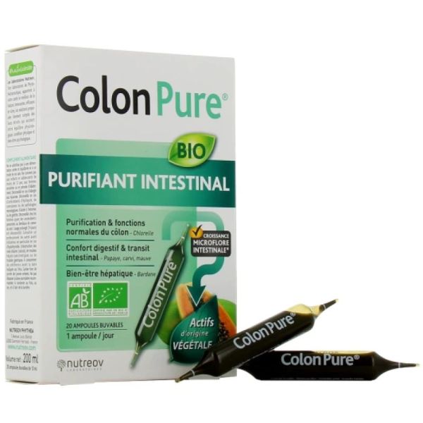 Nutreov Colon Pure Bio Bt 20 Ampoule 10Ml