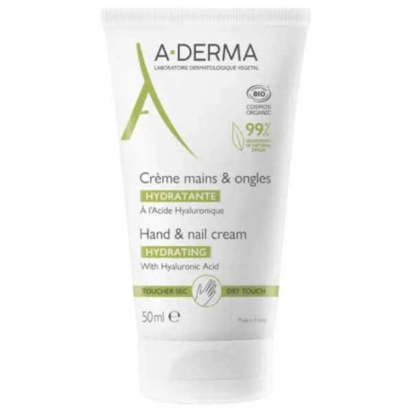 A-Derma Indisp Cr Mains Cos Tb50Ml 1