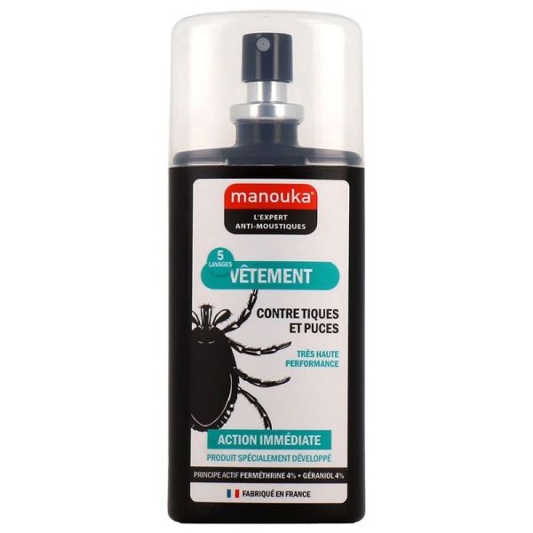 Manouka Spray Tique Vetement 75Ml