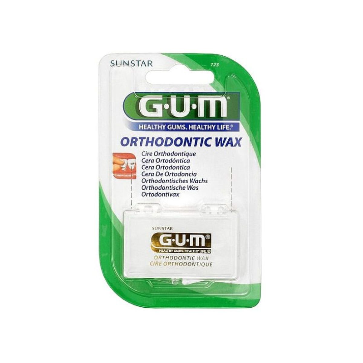 10 Paquets De Cire Orthodontique Menthe AZDENT - Pour Supports D'appareil Dentaire - Neuf