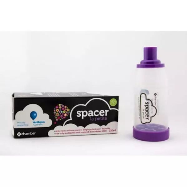 ASTHMA SPACER +6 ANS S/MASQ