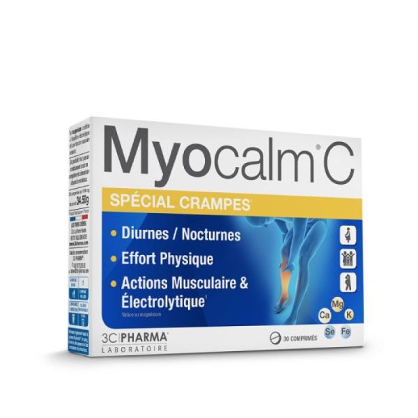3C Pharma Myocalmc Crampes Bte30 Cpr