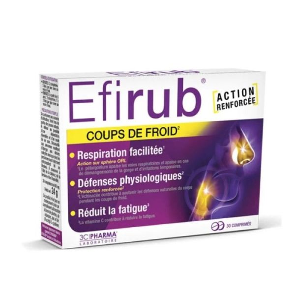3C Pharma Efirub Comprimes Bt 30 Cpr