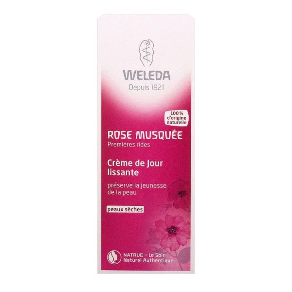 Crème jour lissante rose musquée 30ml