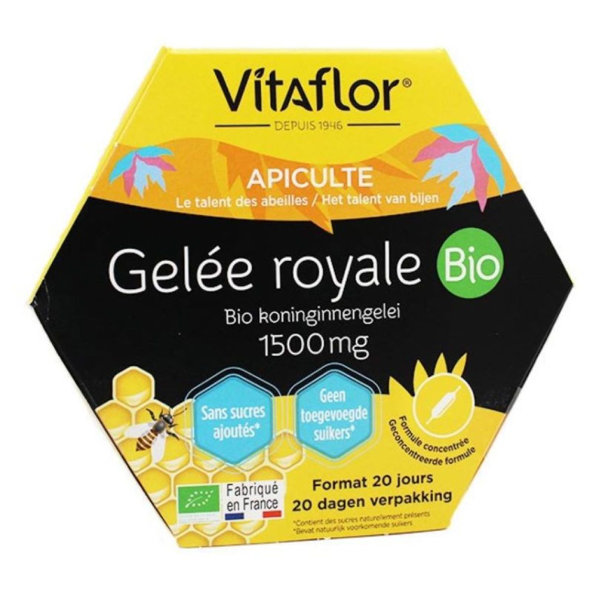 ALVADIEM Lippenpflege Mit Bio-Gelée Royale – Feuchtigkeitsspendend, Für Trockene Lippen, Made In France