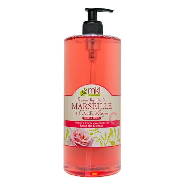 Mkl Savon De Marseille Rose De Damas 1L