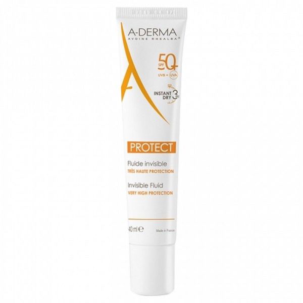 A-Derma Fluide Invisible Spf50+ Tb40Ml