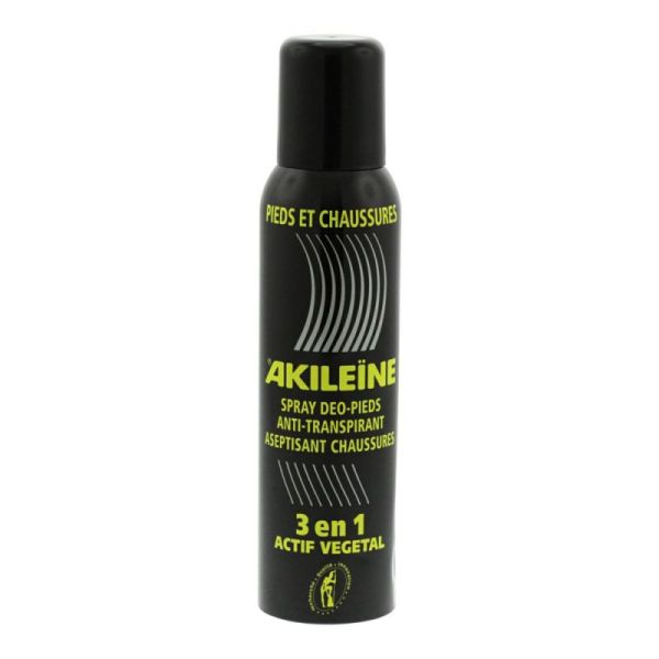 Akileine Pied Spray Noi 150Ml 1