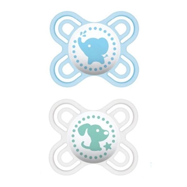 Mam Sucett Perf Naiss 0-2M Deco Sil X2