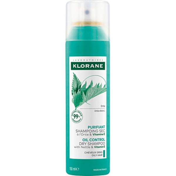 Klorane Shp Sec Ortie+Vit E 150Ml