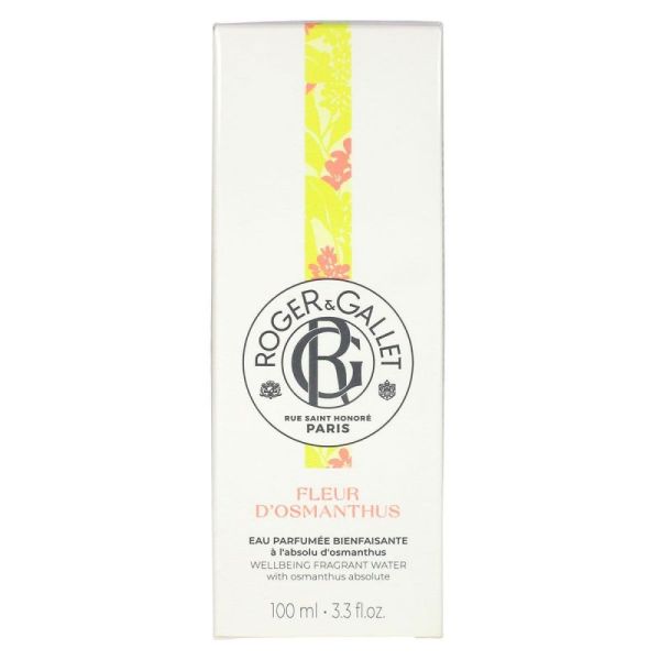 Roger & Gallet Fleur d'Osmanthus eau parfumée bienfaisante 100ml