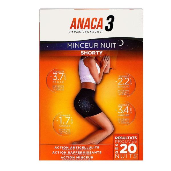 Anaca 3 Shorty Minc Nuit Lxl/Black