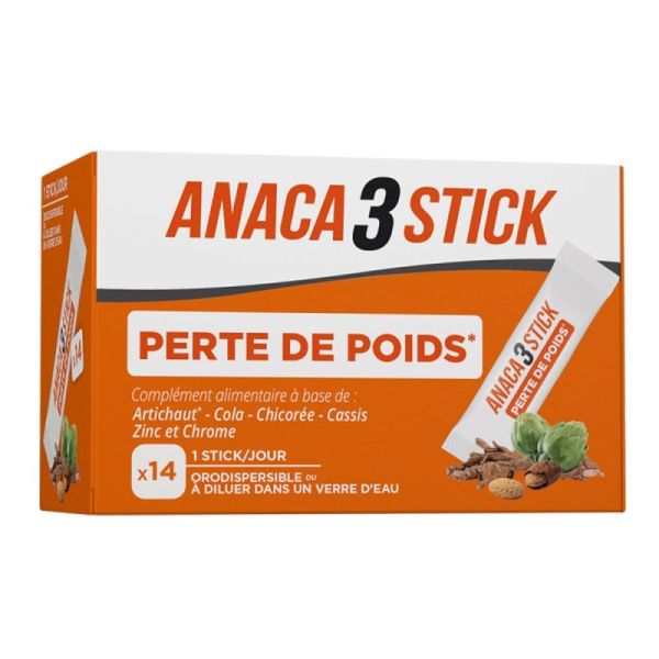 Anaca3 Stick Perte De Poids 14 Sticks