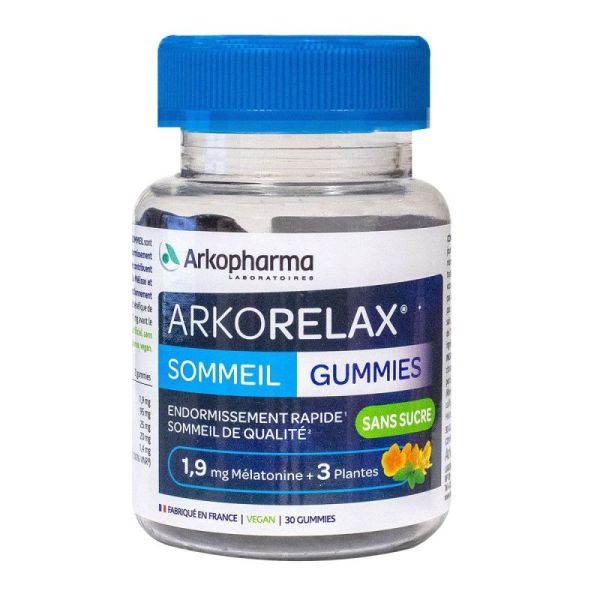 Arkorelax Sommeil Gummies Pot 30